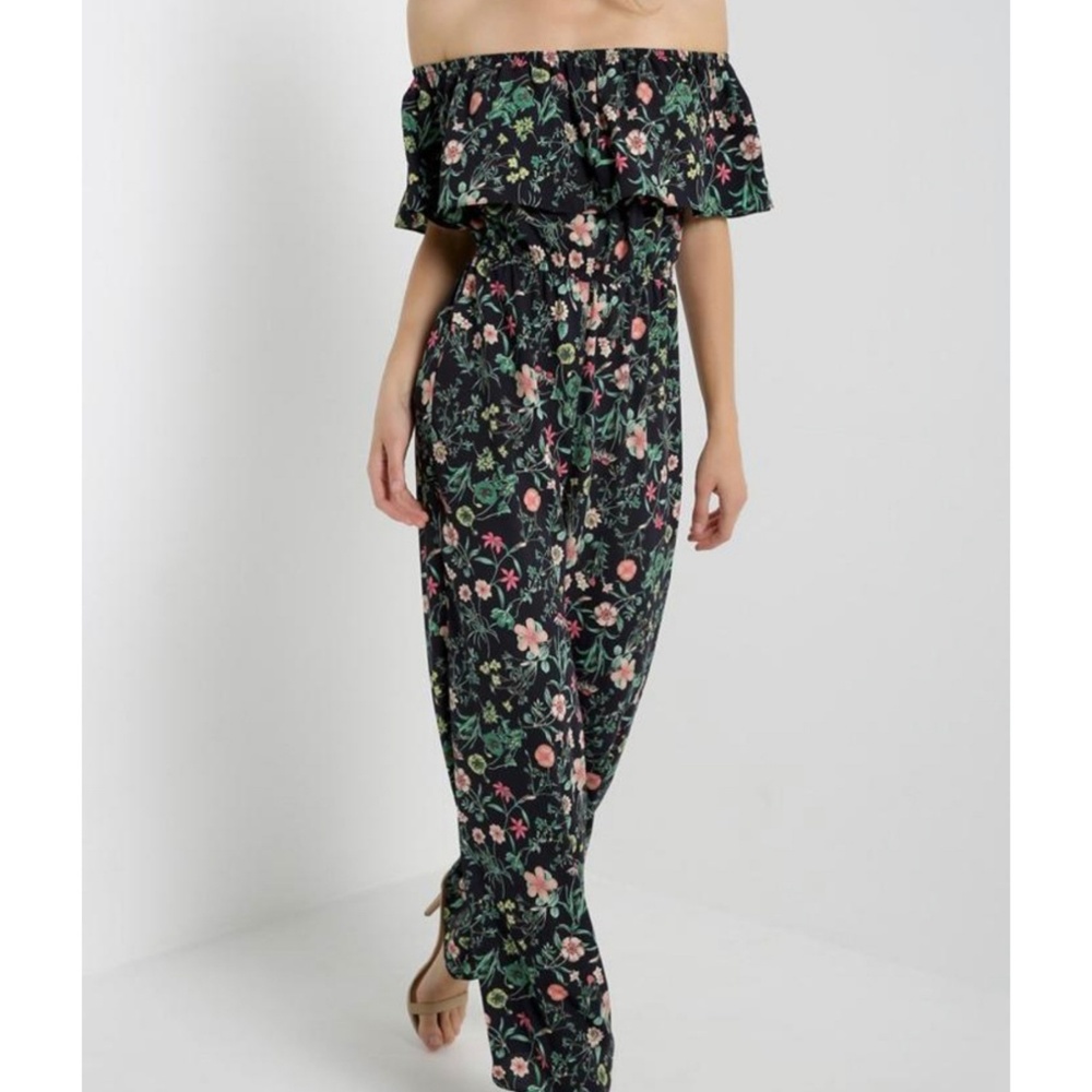 Floral jumpsuit